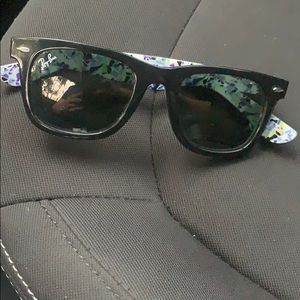 Ray-Ban sun glasses.